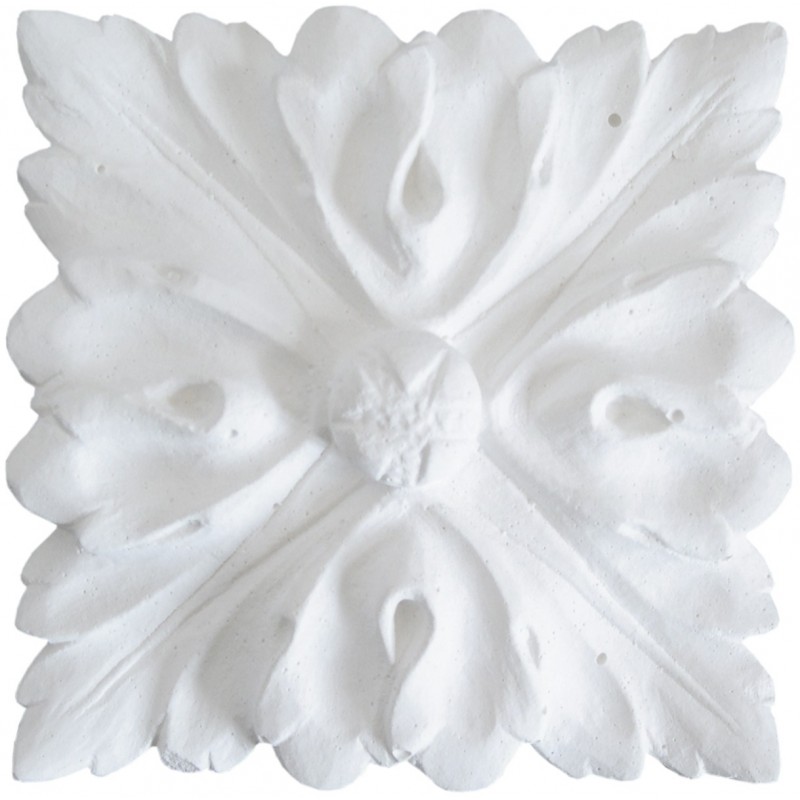 Ornament 302 Square flower bud