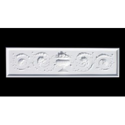 Bas-relief 1016 "Vase and foliage"
