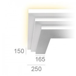 Lighting cornice 125 MIAMI