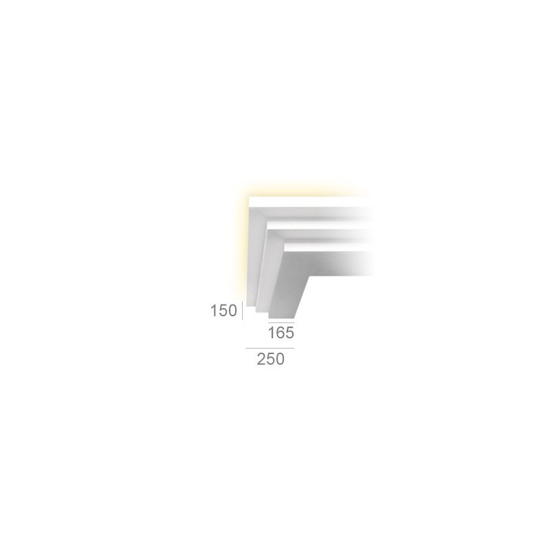 Lighting cornice 125 MIAMI