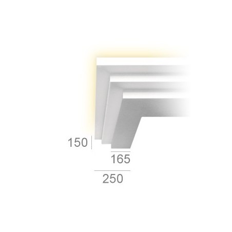 Lighting cornice 125 MIAMI Lighting cornice 125 MIAMI