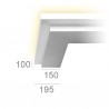 Lighting cornice 121 NOVA