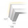 Corniche lumineuse 123
