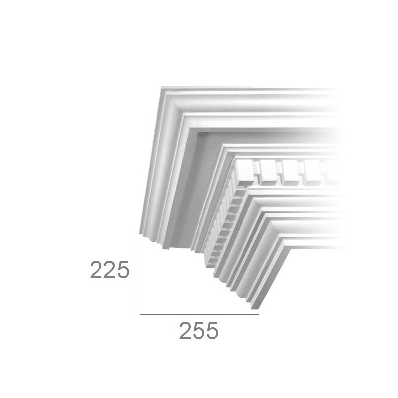 Ornamented ceiling cornice 203 ALTA