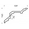 ceiling cornice 191 bassa