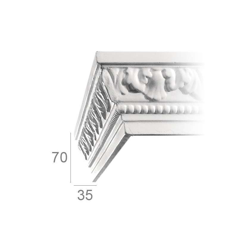 Corniche de plafond ornée 139