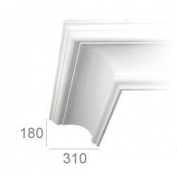 corniche de plafond en plâtre Gesso Senlis 147B