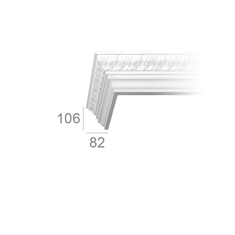 Ornamented ceiling cornice 196