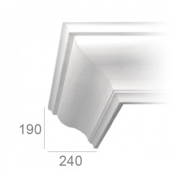 gypsum ceiling cornice rif.197