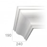 cornice in gesso ref.197