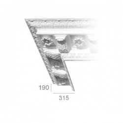 Corniche de plafond ornée 202