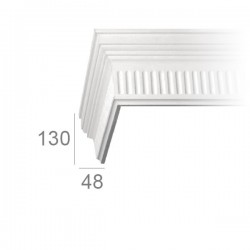 Corniche de plafond ornée 346