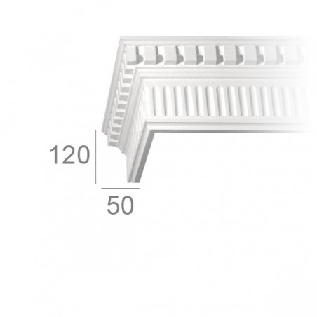 Corniche de plafond ornée 347