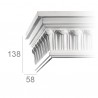 Corniche de plafond ornée 359