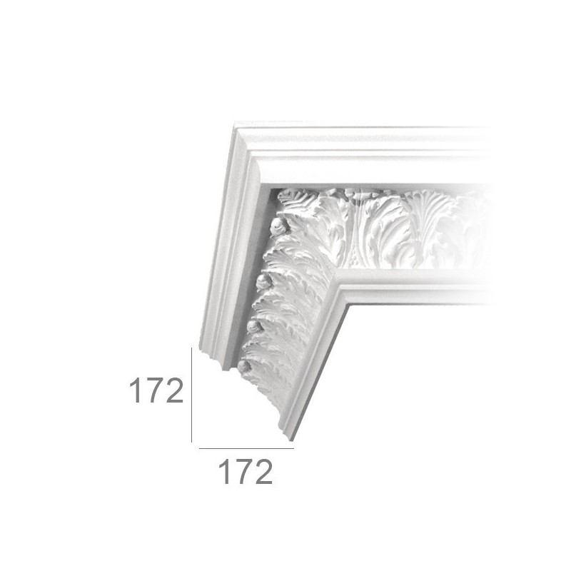 Corniche de plafond ornée 409 ATENA
