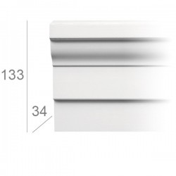 Bandeau moulure pour facade 3005