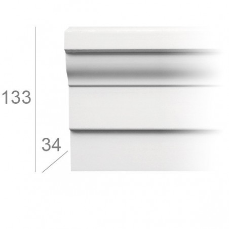 Bandeau moulure pour facade 3005 Bandeau moulure pour facade 3005