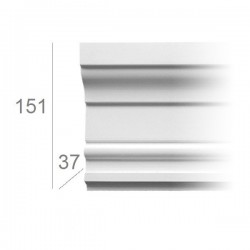 Moulure pour facade 3006