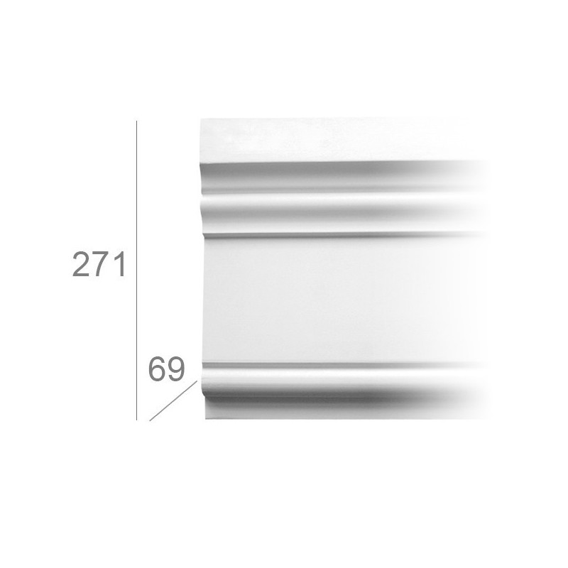 Moulure bandeau ref.3008