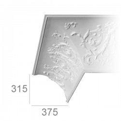 Ornamented ceiling cornice 188