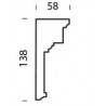 Ornamented ceiling cornice 359