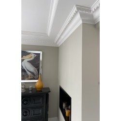 gipsum cornice with flower 190