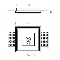 Recessed light 806 PUNT
