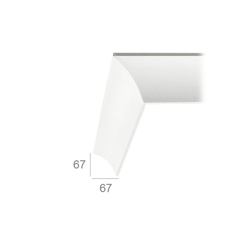 cornice in gesso 216M basic