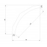 cornice in gesso 216L basic