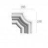 angle 251 pour moulure 357