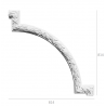 Angle arrondi ornementé et inversé