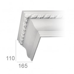 Ornamented ceiling cornice 190