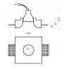 Recessed light 806C COCOON