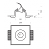 Recessed light 806GF GROUND FLOOR