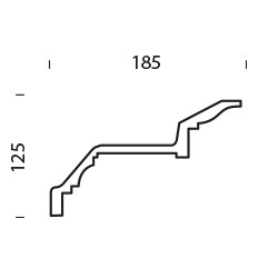 Cornice per soffitto 193  NEW-YORK
