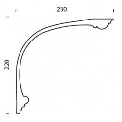 Cornice per soffitto 192 CHAMPIGNY
