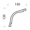 Cornice per soffitto 195