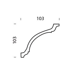 Cornice per soffitto 412 LOBBY