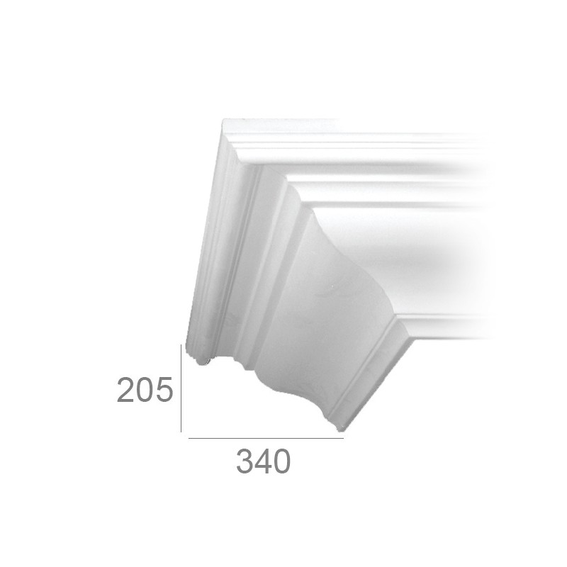 Cornice per soffitto 198