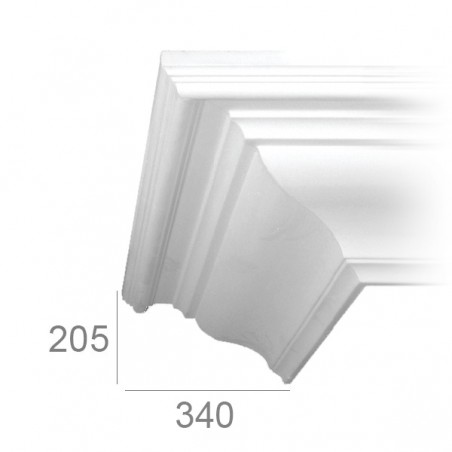 Ceiling cornice 198