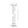 Colonne ionique lisse avec une grande base