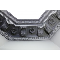 Ornamented ceiling cornice 202