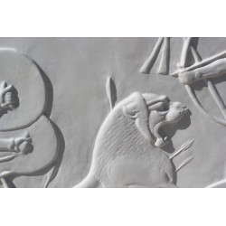 Bas-relief 1004 "La chasse aux lions"