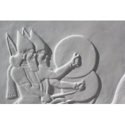 Bas-relief 1004 "La chasse aux lions"
