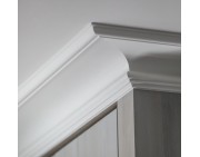 Corniche de plafond/ moulures plafond tirées en staff en plâtre