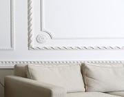 moulure de style en plâtre staff pour mur ou plafond